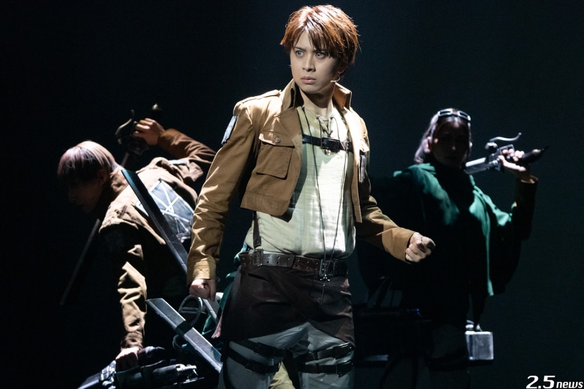 レポート】「進撃の巨人」-the Musical- 東京公演が開幕︕ – 2.5news